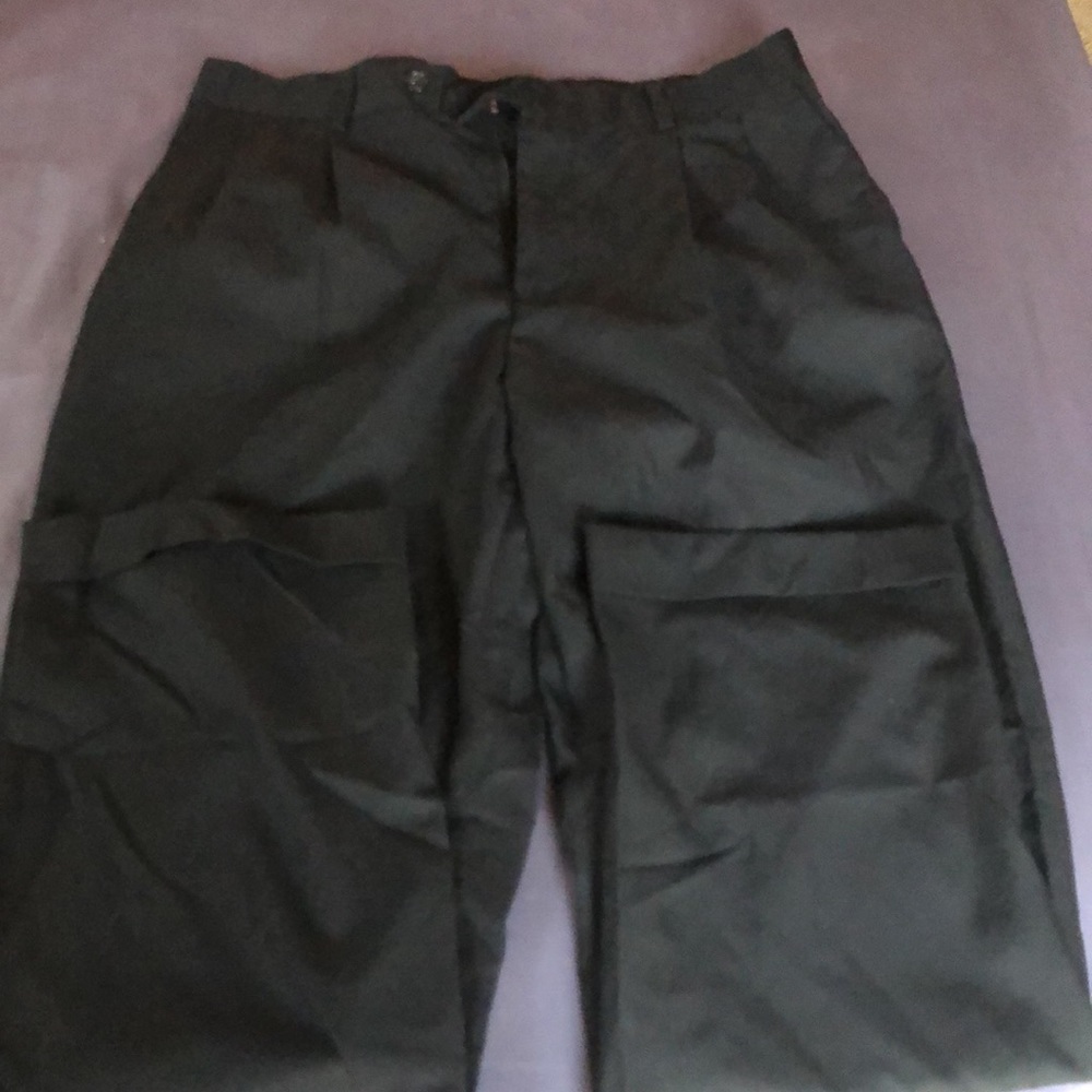 Croft & Barrow 34/30 Black Dress Pants Slacks